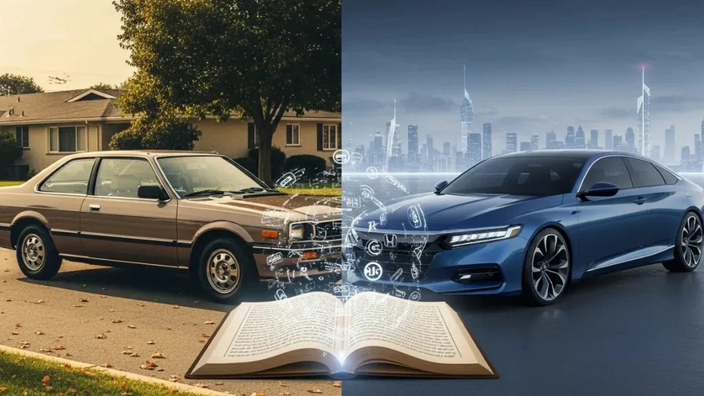 Old vs new Honda Accord comparison – Is a Honda Accord a good first car proven guide for new drivers