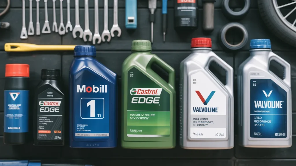 Best full synthetic oils for 2008 Honda Accord oil type including Valvoline, Castrol, and Mobil 1 options.
