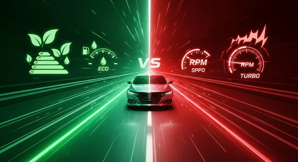Honda Accord Sport horsepower – The Ultimate Guide 2025! showing fuel efficiency vs turbo power comparison.