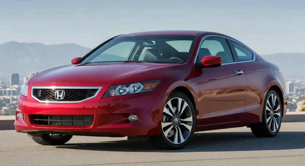 A 2010 Honda Accord displayed, highlighting its stylish exterior and contemporary design elements.